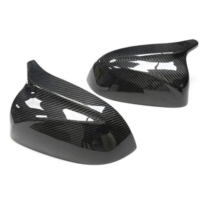 Carbon Fiber Side Mirror Cover Caps for BMW X3 X4 X5 G01 G02 G05 (2018-2024)