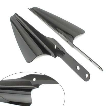 Wind Deflectors for Harley Road King (1995-2020) Black