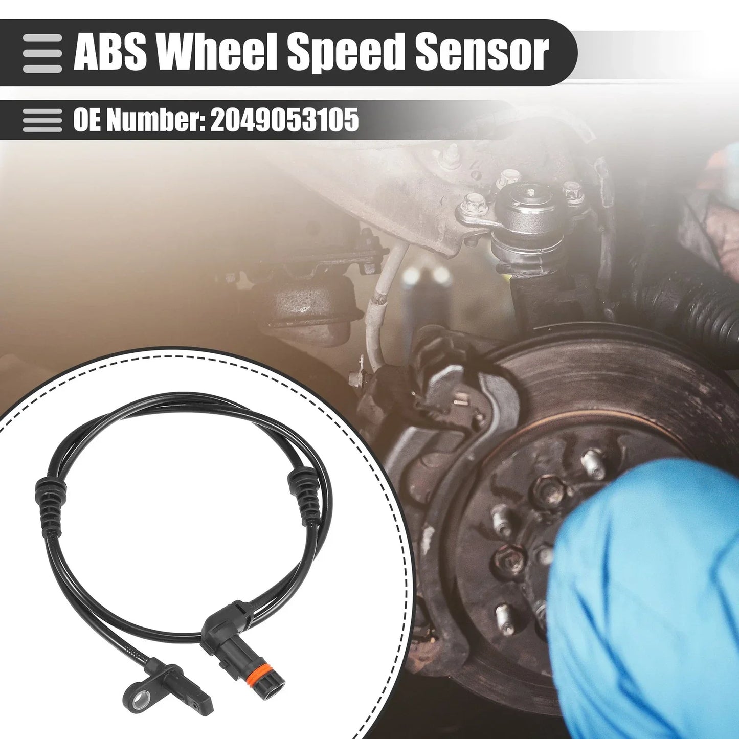 ABS Speed Sensor for Mercedes-Benz GLK350, GLK250 (2009-2015)