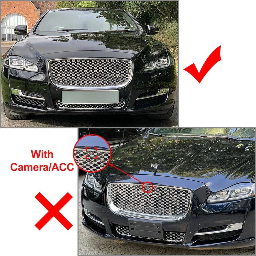 Honeycombe Mesh Front Bumper Grille for Jaguar XJ (2016-2020)