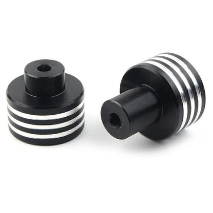 Handle Bar End Plug for Honda Rebel 500 CMX500 300 CMX300 (2017-2019) Black/Silver