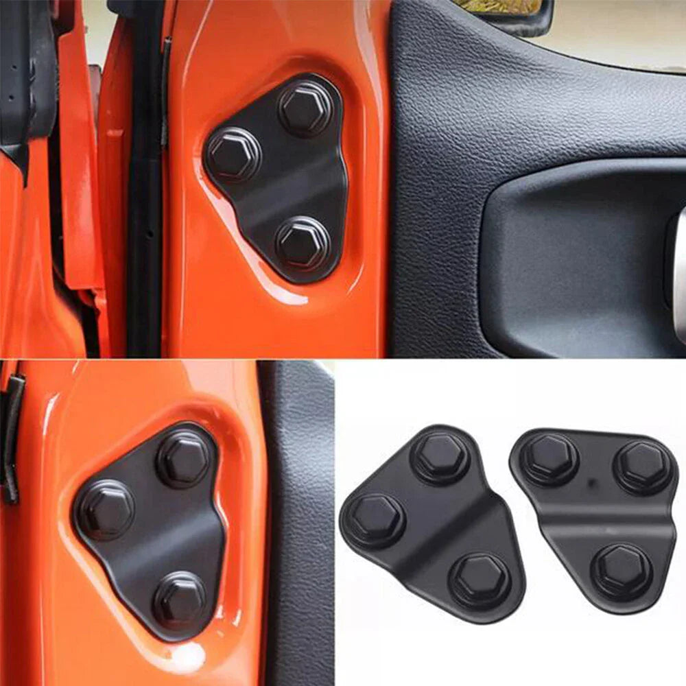 Door Lock Cover & Screw Protector Trim for Jeep Wrangler JL JT (2018-2024)