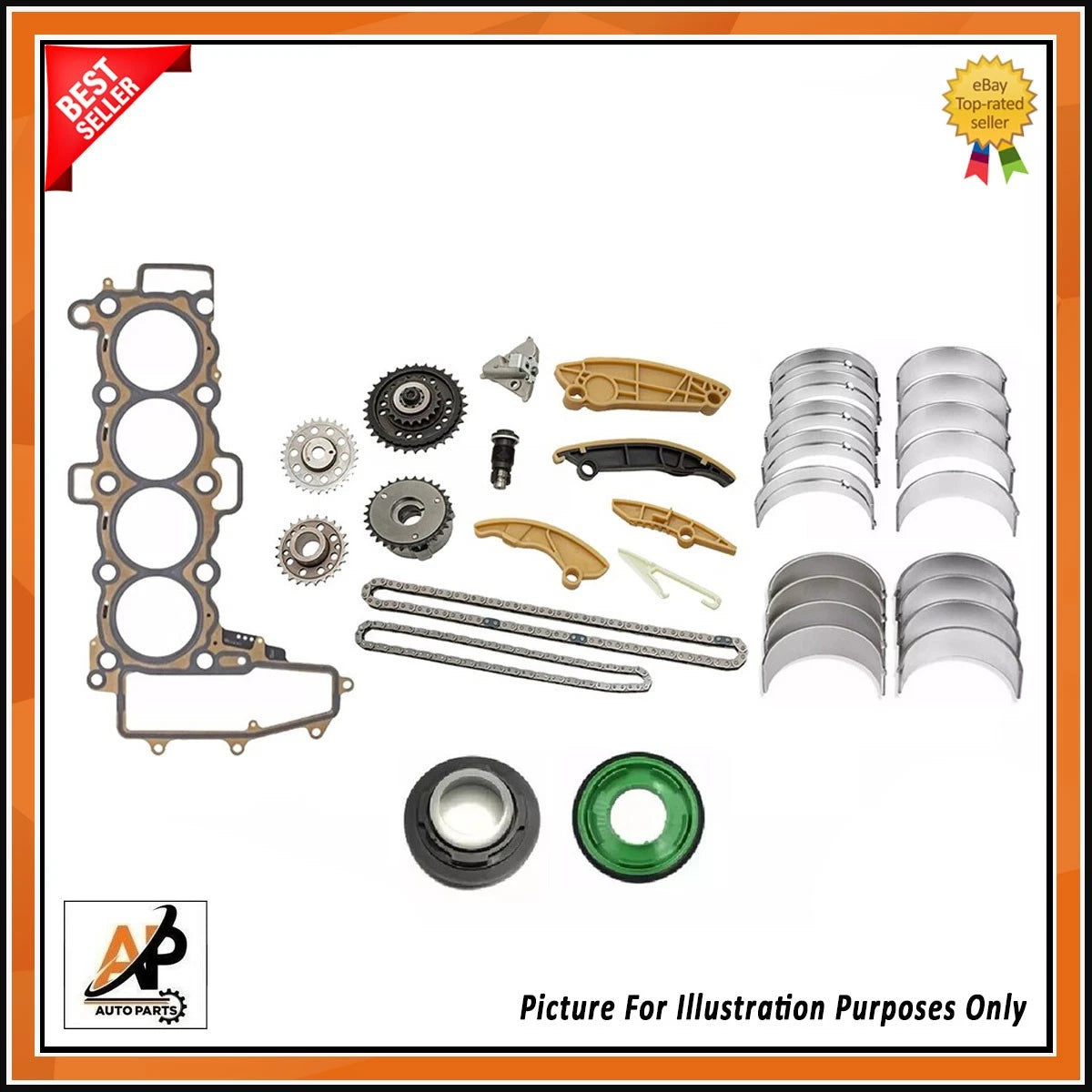 Crankshaft Rebuild Kit for Jaguar XF 204DTD 2.0L (2008–2015)
