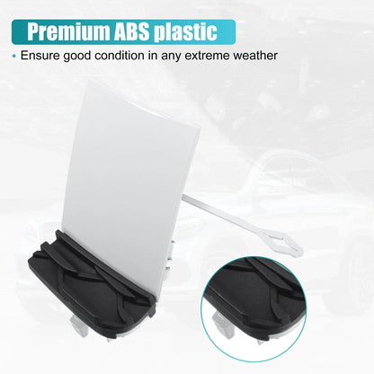 Front Bumper Tow Hook Cap for Mercedes-Benz GLE 350 (2016-2023) White
