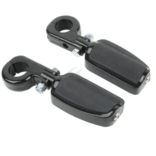 1 1/4" Highway Bar Foot Pegs for Harley Softail Fatboy Deluxe