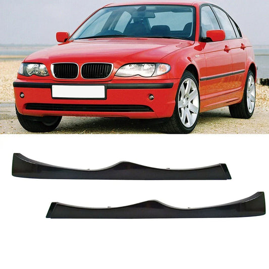 2 x Headlight Eyebrow Lower Cover Trim for E46 325i 325xi (1998–2005)