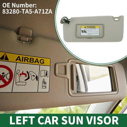 Car Sun Visor for Honda Accord 2008-2012 with Mirror & Light (2 x)
