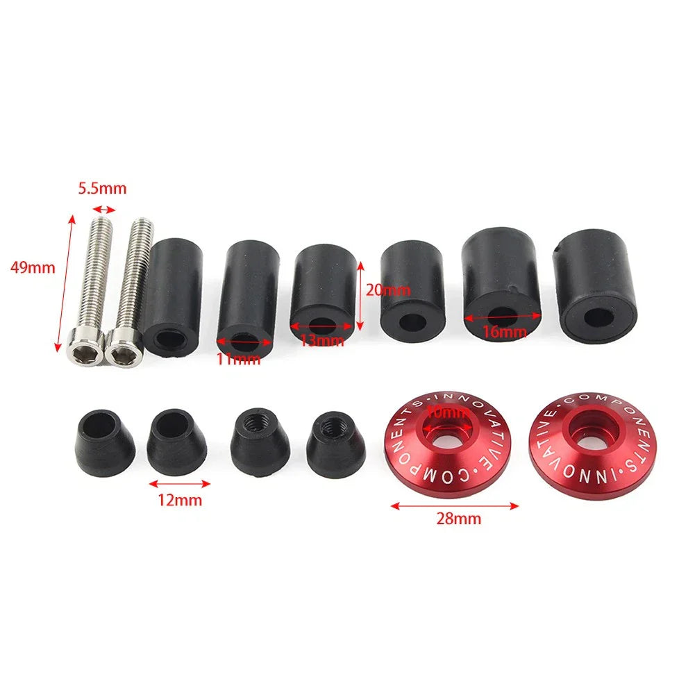 7/8" Handlebar End Weights Grips Cap Plugs for Dirt Bike Motor Blue