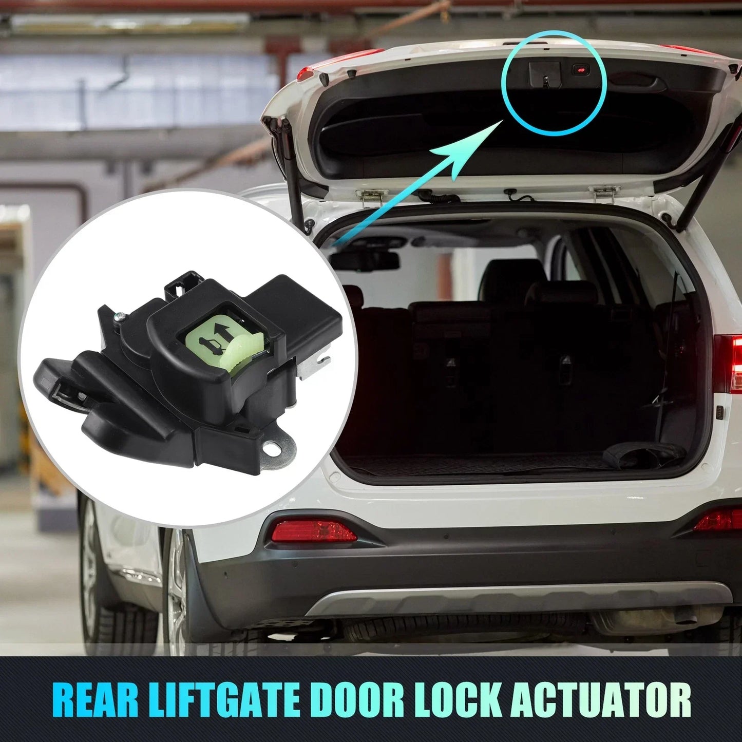 Rear Liftgate Door Lock Actuator Motor for Hyundai Accent Sedan (2018-2022)