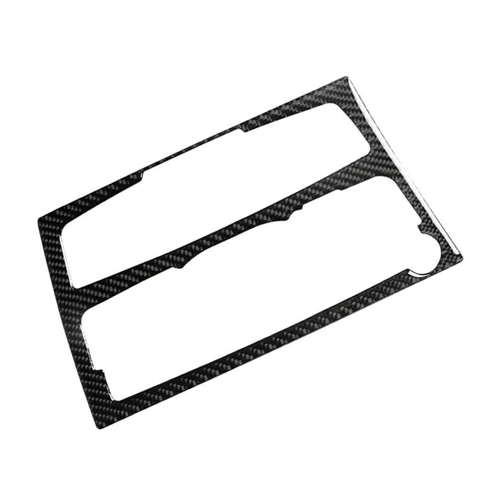 AC/CD Panel Frame Cover Trim Carbon Fiber for Audi A4 A5 (2010-2016)