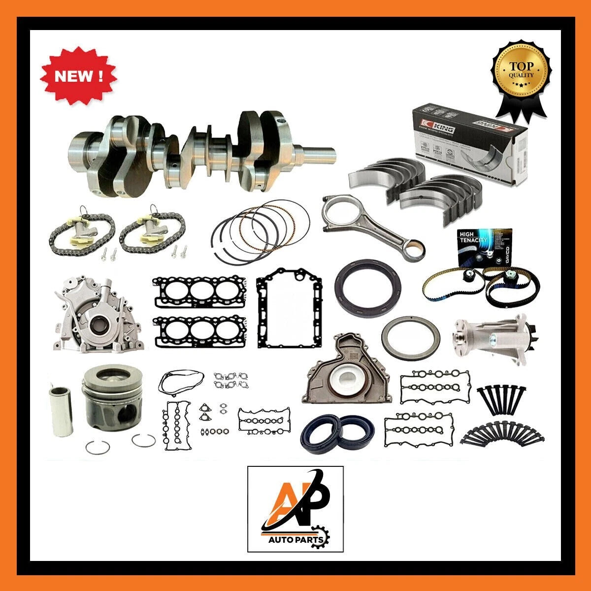 Crankshaft and Rebuild Kit for Jaguar Land Rover Range Rover 3.0 306DT (2003–2012)