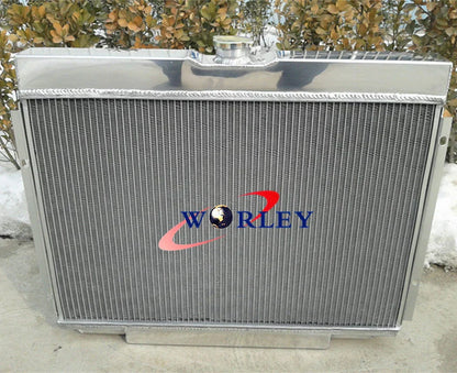 Aluminum Radiator for Ford Mustang, Mercury Cougar, XR7, Torino (1967-1970)