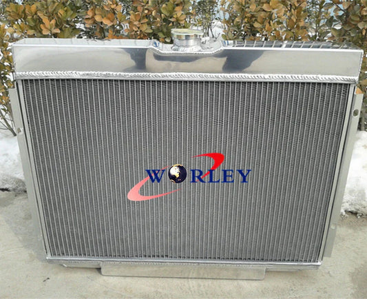 Aluminum Radiator for Ford Mustang, Mercury Cougar, XR7, Torino (1967-1970)