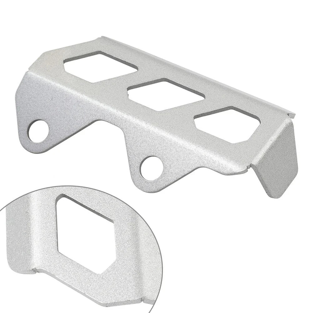 Silver Rear Brake Pump Guard Protector for Yamaha XTZ700/Rally (2019-2024)