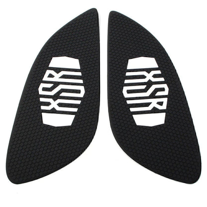 Black Slip Sticker Traction Side Gas Fuel Tank Pad for Yamaha XSR155 (2021-2023)