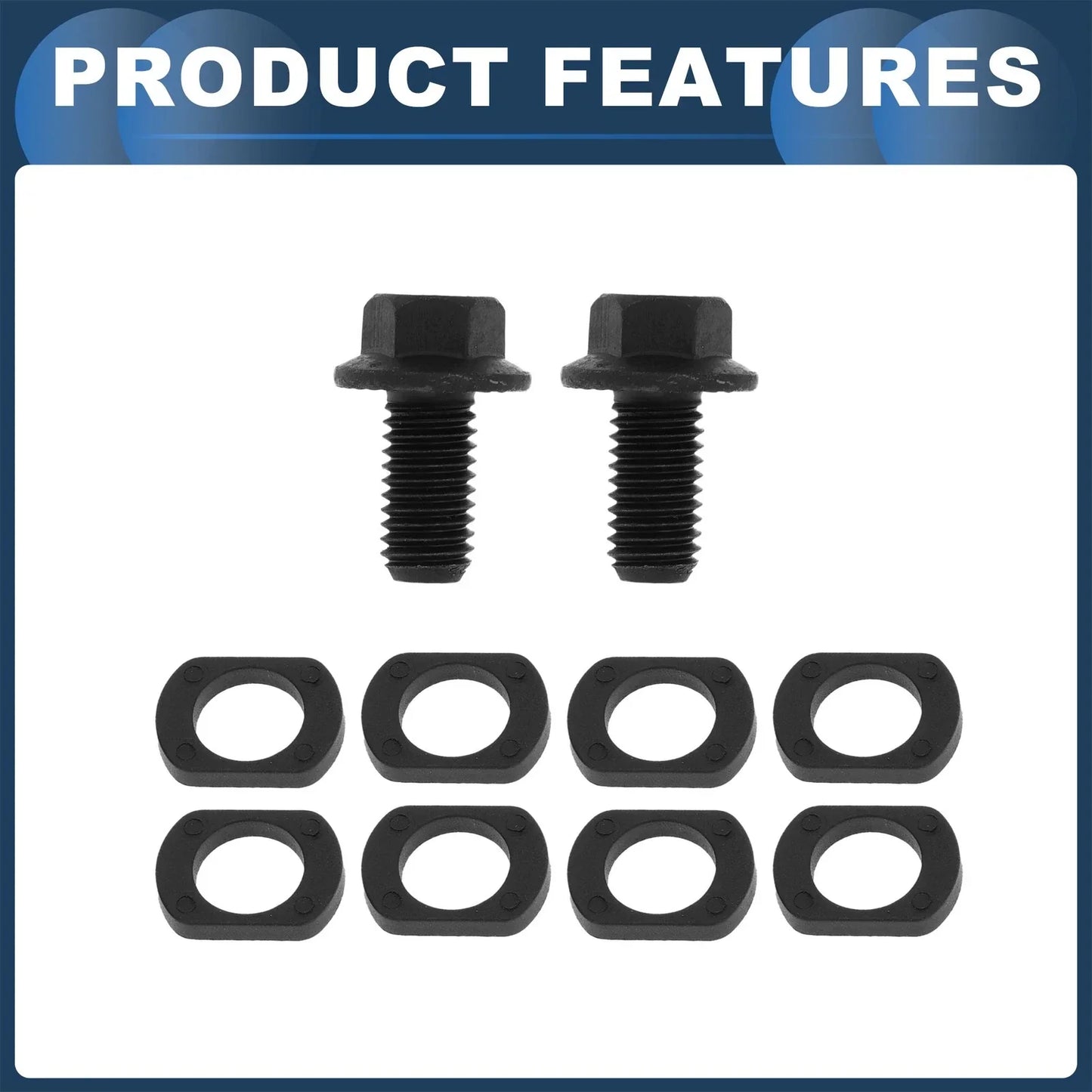 Power Seat Track Repair Kit for Dodge Durango Base (2001) - Black 1 Set