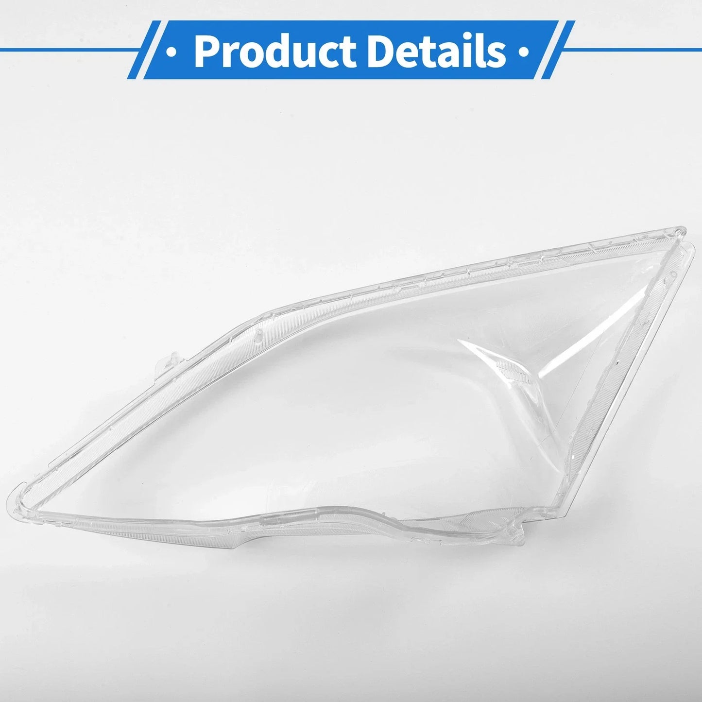 Car Front Right Headlight Lens Cover for Honda CR-V (2007-2011)