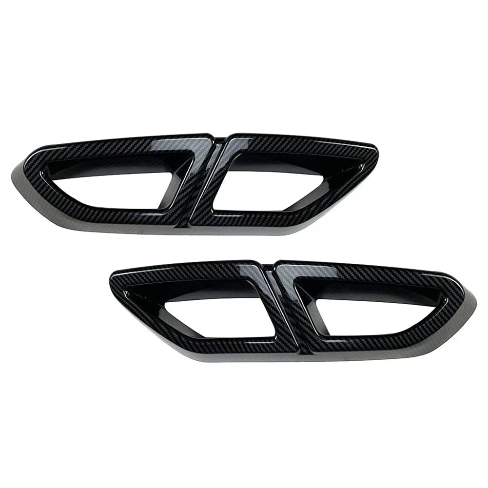 ABS Rear Exhaust Muffler Tail Pipe Cover for VW Passat Variant (2016-2019)