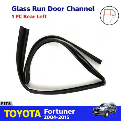 Glass Run Door Channel Seal Rear Left Fits Toyota Fortuner KUN51 SUV 2004-15