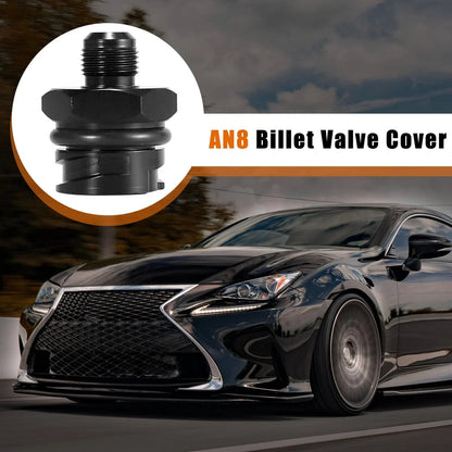 Billet Valve Cover Black Oil Cap for Lexus LS1 LS6 LS2 LS3 LS7 (2001-2023)