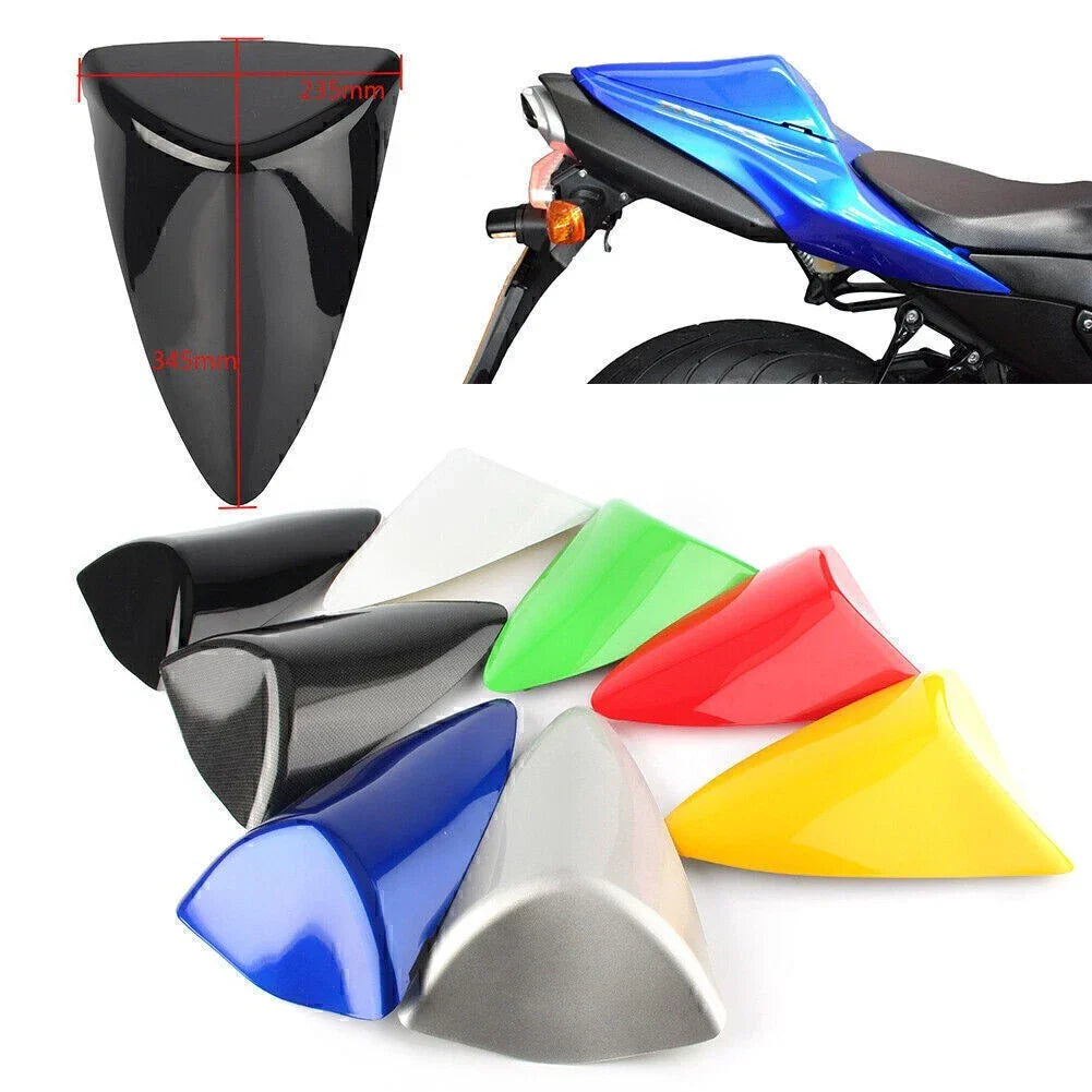 Rear Passenger Seat Cover for Kawasaki Ninja ZX6R 2007-2008 - 8 Colors