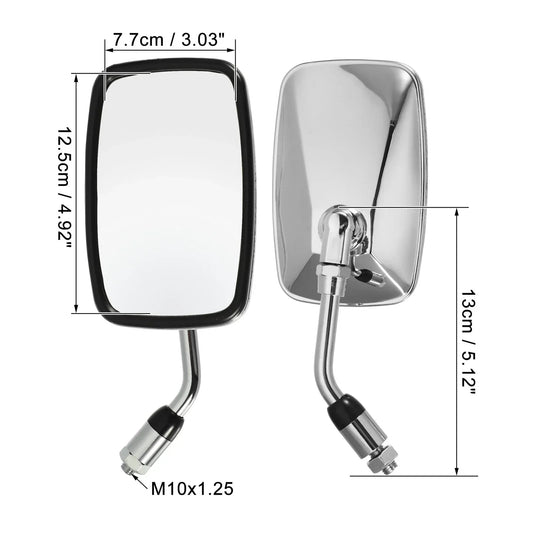 10mm Rearview Side Mirrors for Honda CB400SF (2000-2006) - 1 Pair