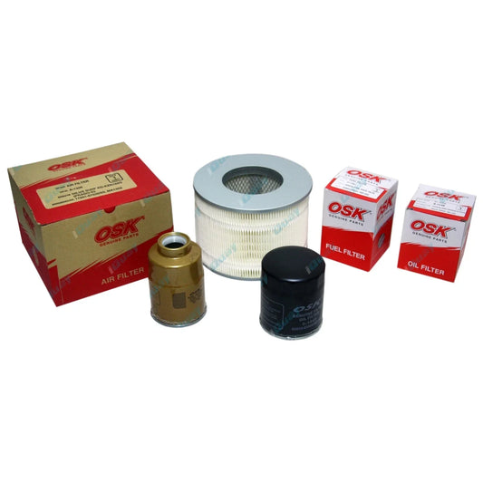 Air Oil Fuel Filter Service Kit for Toyota HZJ105 1HZ Diesel 4.2 (1998-2007)