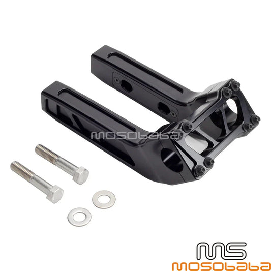 1" Handlebar & Riser Black Set for Harley FLFB FLFBS FLSL FXFBS FXLRS (2018-2023)