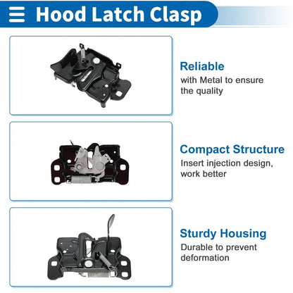 Hood Latch Assembly for Dodge Avenger Sedan (2011-2014) - 1 x Pcs
