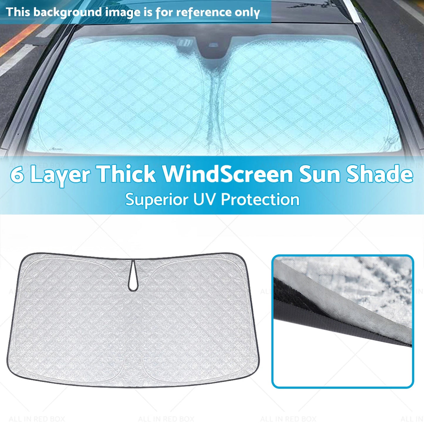 6 Layer Thick WindScreen Sun Shade for GWM Tank 300 (2021-2024)