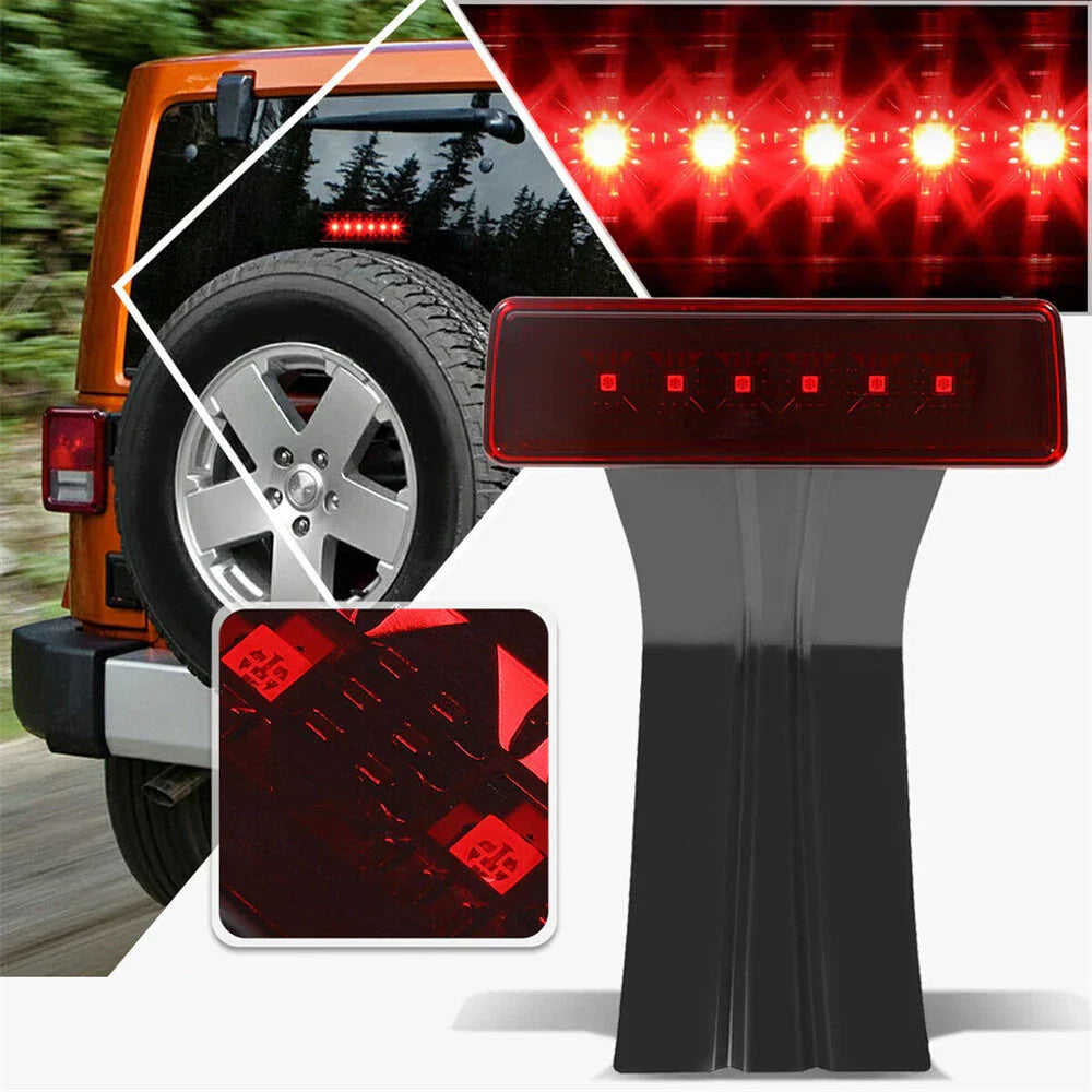 LED Third High Mount Tail Brake Light for 2007-2018 Jeep Wrangler JK