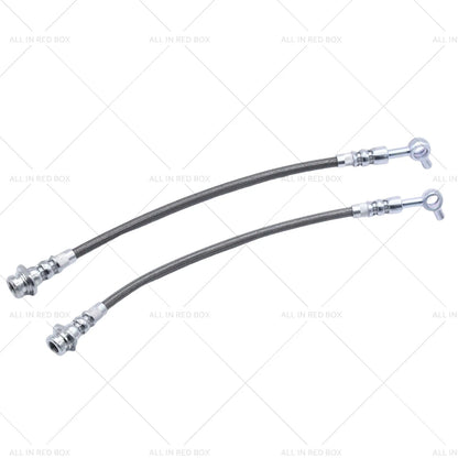 Braided Brake Line Hose for Nissan Patrol GQ 4.2L TB42E RD28T (1992-1997)
