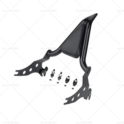 Rear Black Sissy Bar Backrest for Harley Breakout, Fat Boy (2013-2023)