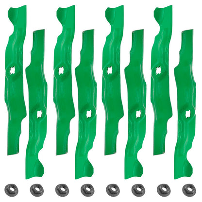 33 in Deck Blade and Nut Replacement for Troy-Bilt TB WC33 XP (2016–2019)