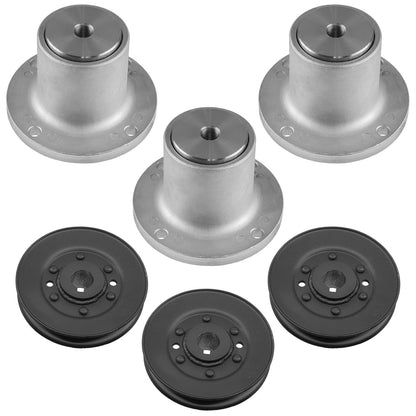 Deck Spindle Assembly with Pulley for Bad Boy MZ & MZ Magnum 48 (2010–2024)