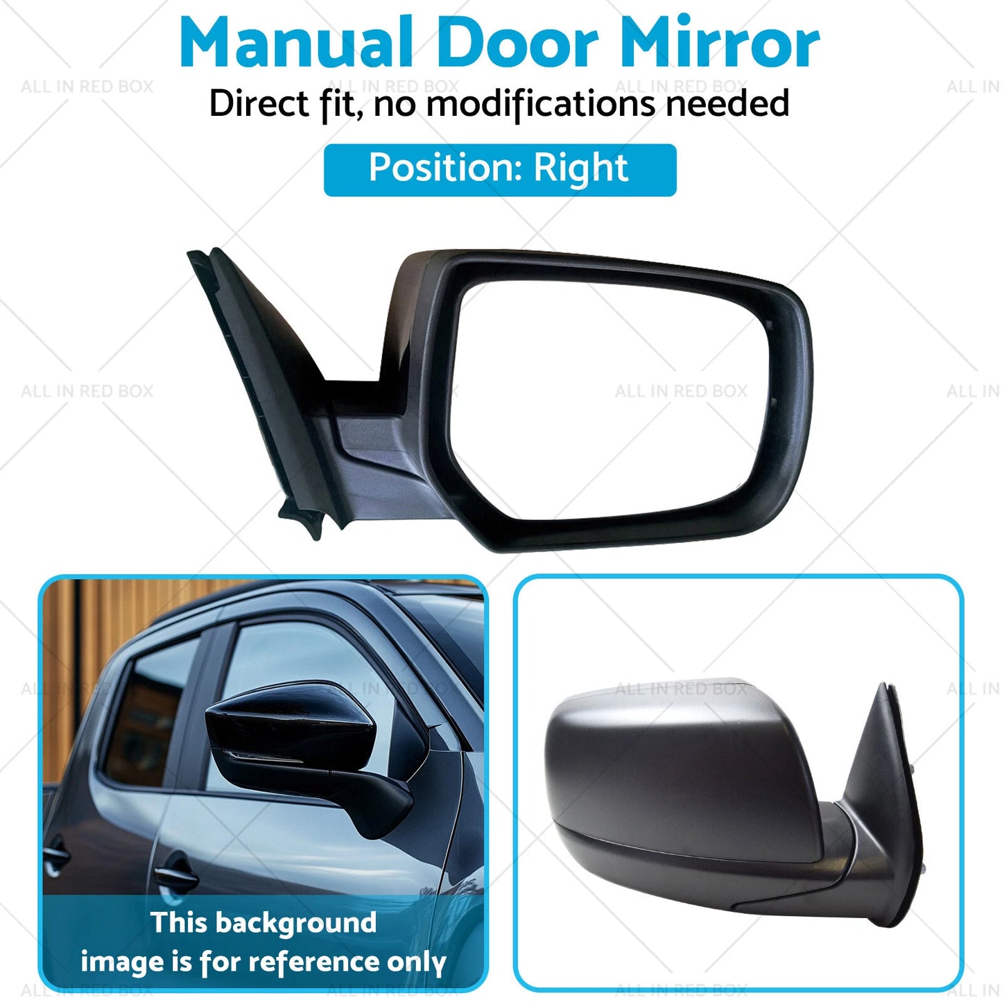 Right Driver Side Door Mirror for Ford Ranger PJ/PK (2006-2011)