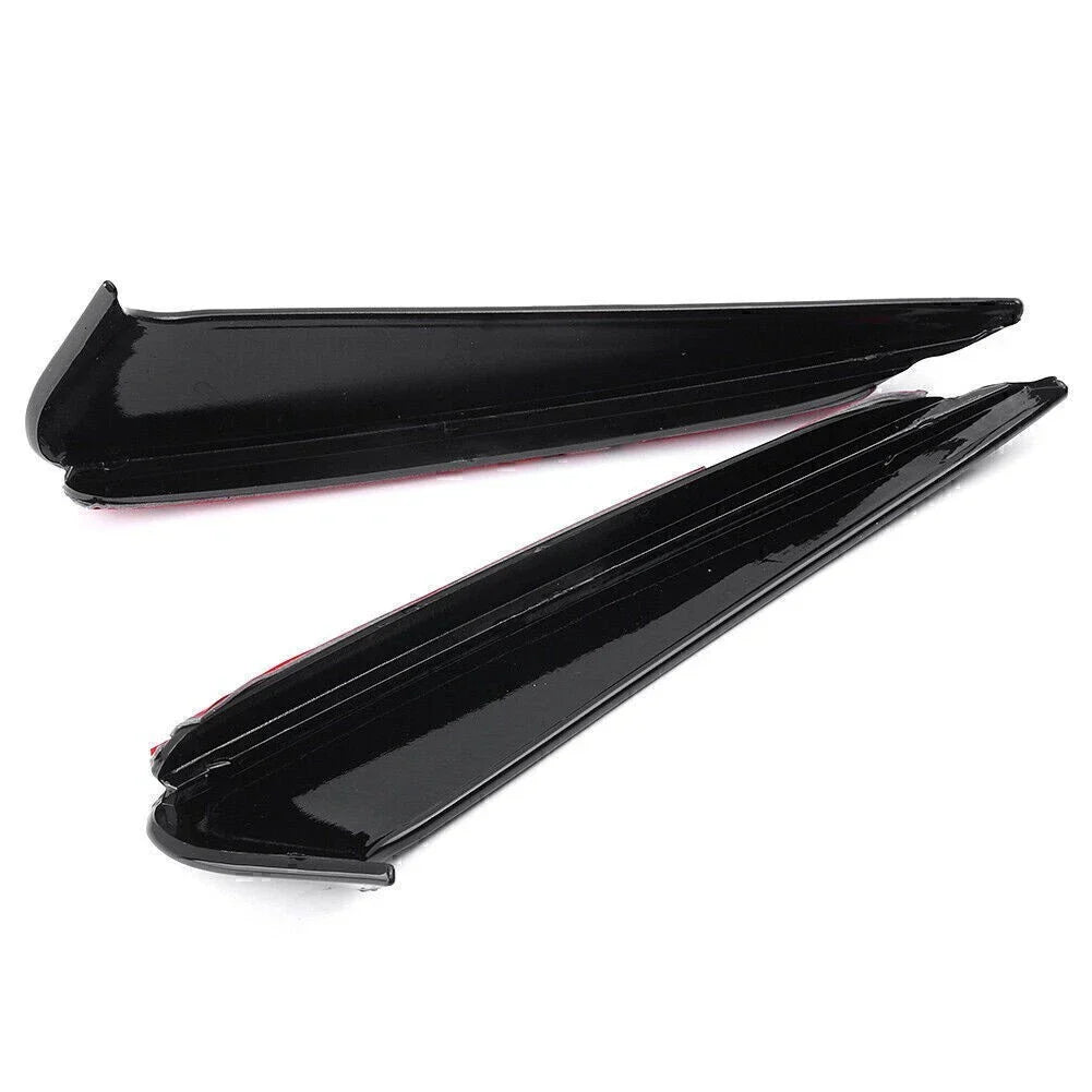 Rear Bumper Spoiler Canard Cover Trim for Benz W205 C-Class (2015-2021)