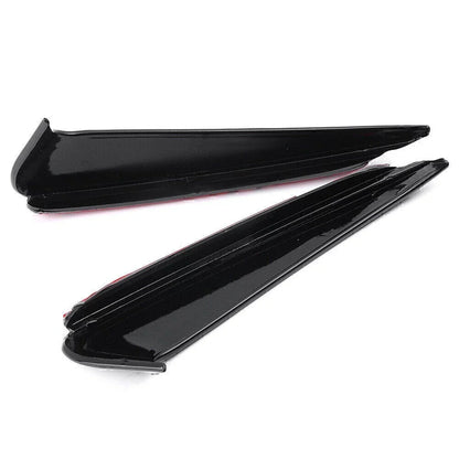 Rear Bumper Spoiler Canard Cover Trim for Benz W205 C-Class (2015-2021)