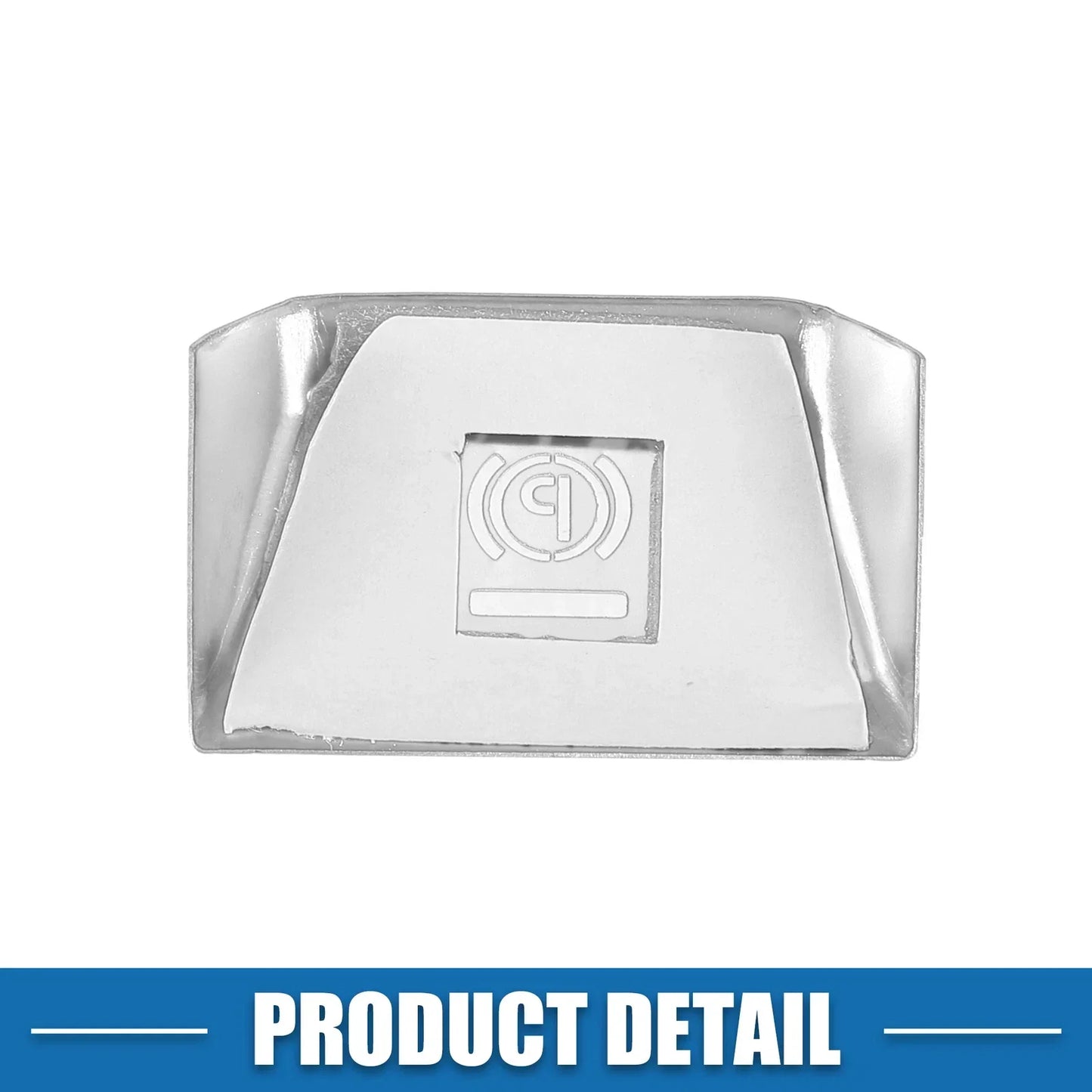 Electronic Handbrake Button Cover for Porsche Panamera (2017-2022) Silver