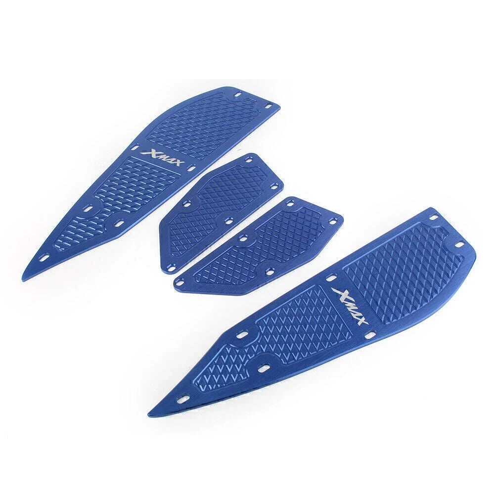 Footboard Step Footrest Plate for YAMAHA XMAX300 (2017-2018) Blue Motor