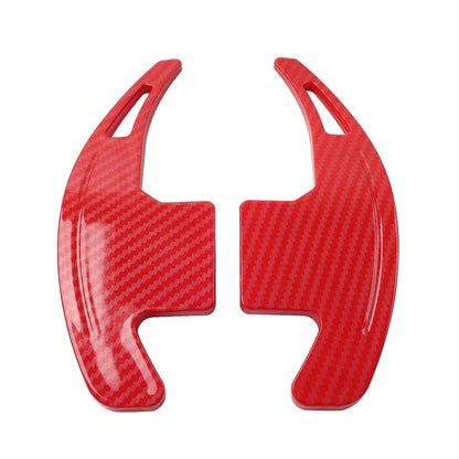 Steering Wheel Shift Paddle Trim Cover for Ford Mustang (2015-2023) Red