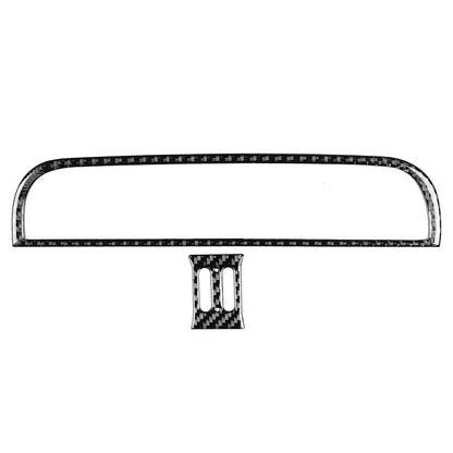 Carbon Fiber Console Air Vent Outlet Cover for Fiat 500 (2012-2015)