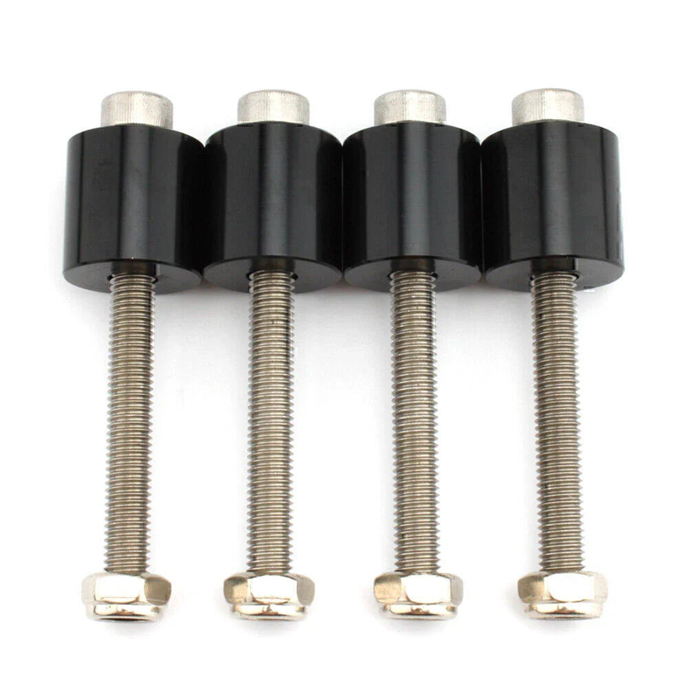 Black Moto Aluminum Bar Handlebar Risers Clamp for Suzuki GSXR1300 (1999-2019)