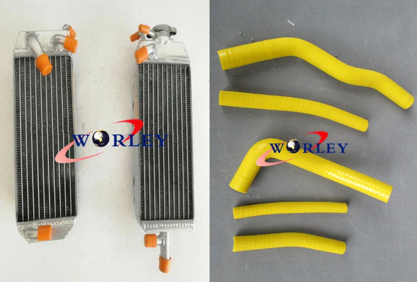 Aluminum Radiator & Hose for Suzuki RM125T/RM125V (1996-1997)
