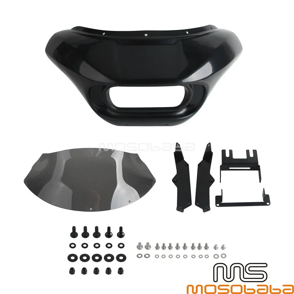 9" Windshield Fairing for Harley Softail Fat Bob FXFB FXFBS (2018)