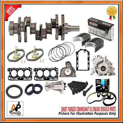Forged Crankshaft Rebuild Kit for Land Rover Range Rover 306dt (3.0 Diesel)