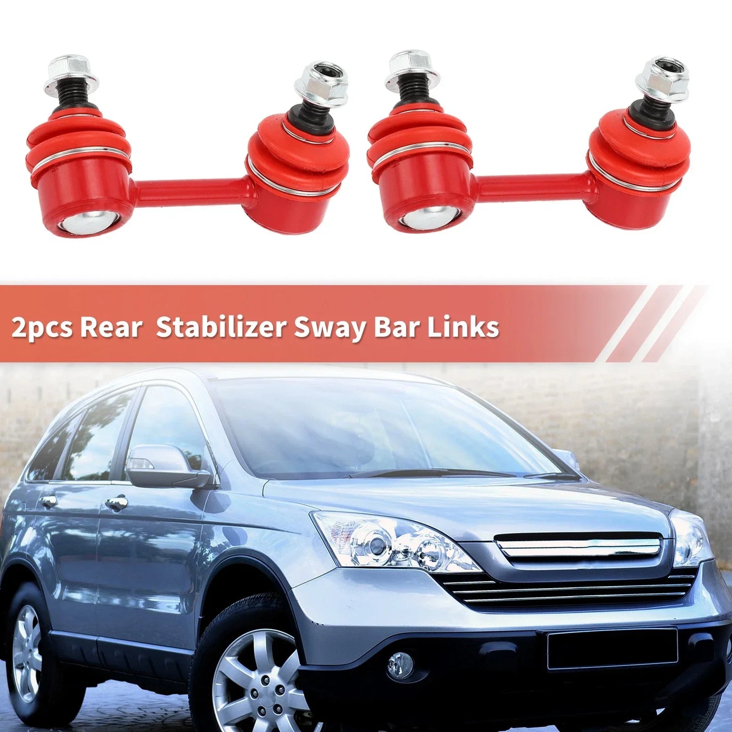 2 x Rear Stabilizer Sway Bar Links for Honda Civic (2006-2015)
