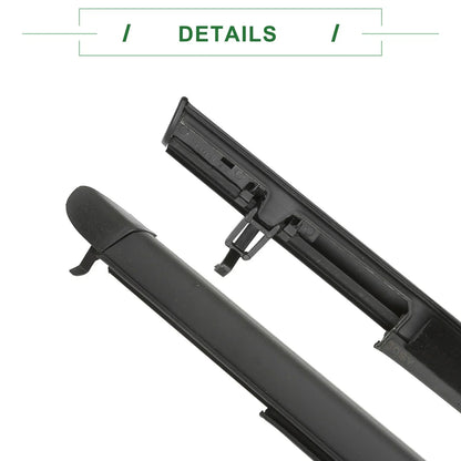 4 x Weatherstrip Window Seal for Honda Fit (2015-2020) Black