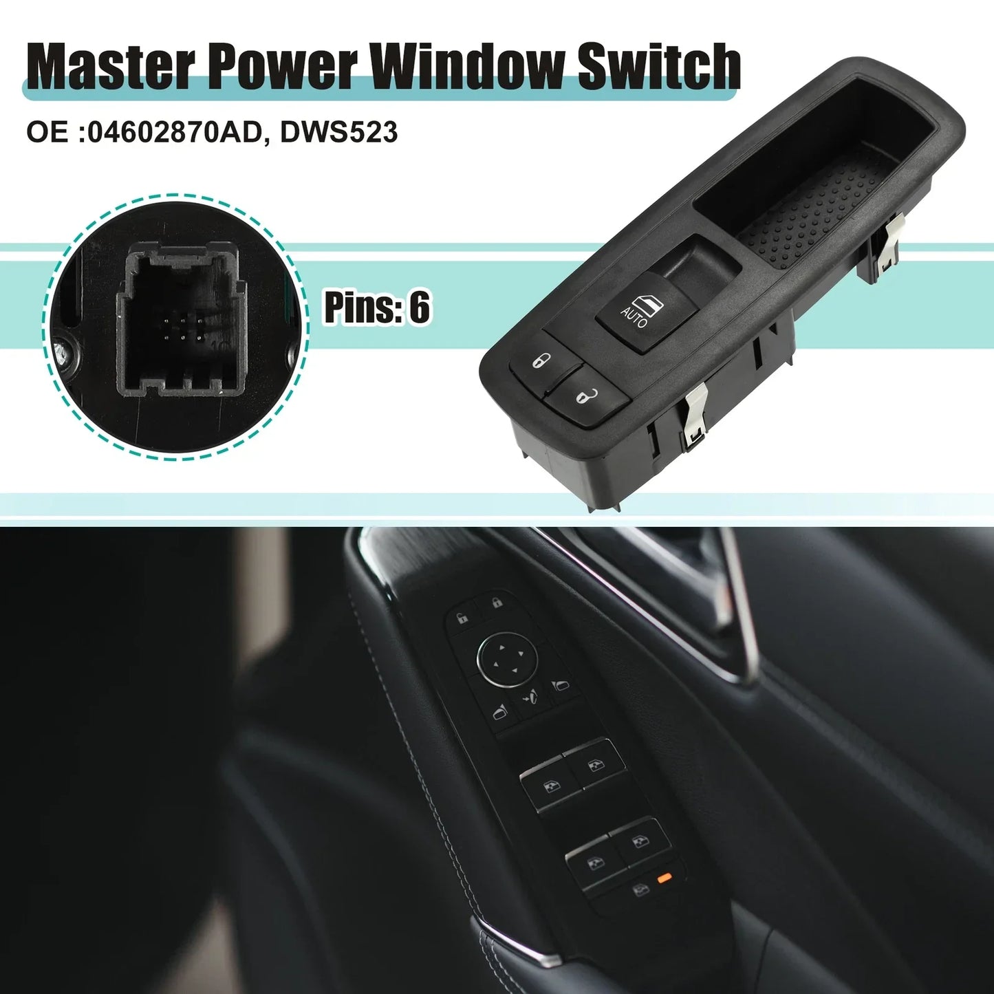 Master Power Window Switch for Dodge Ram 2500 (2010)