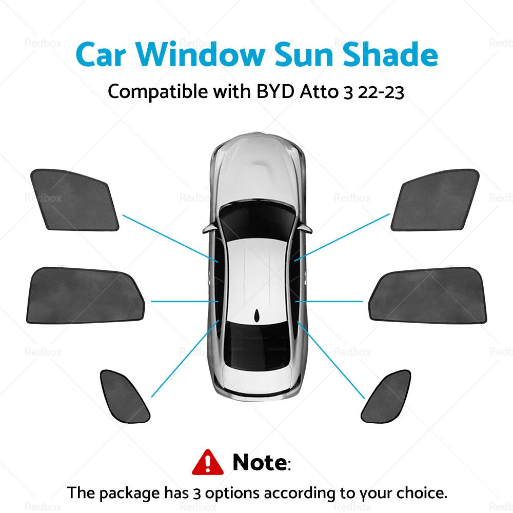 Magnetic Rear Window Sun Shade for BYD Atto 3 (2022-2024)